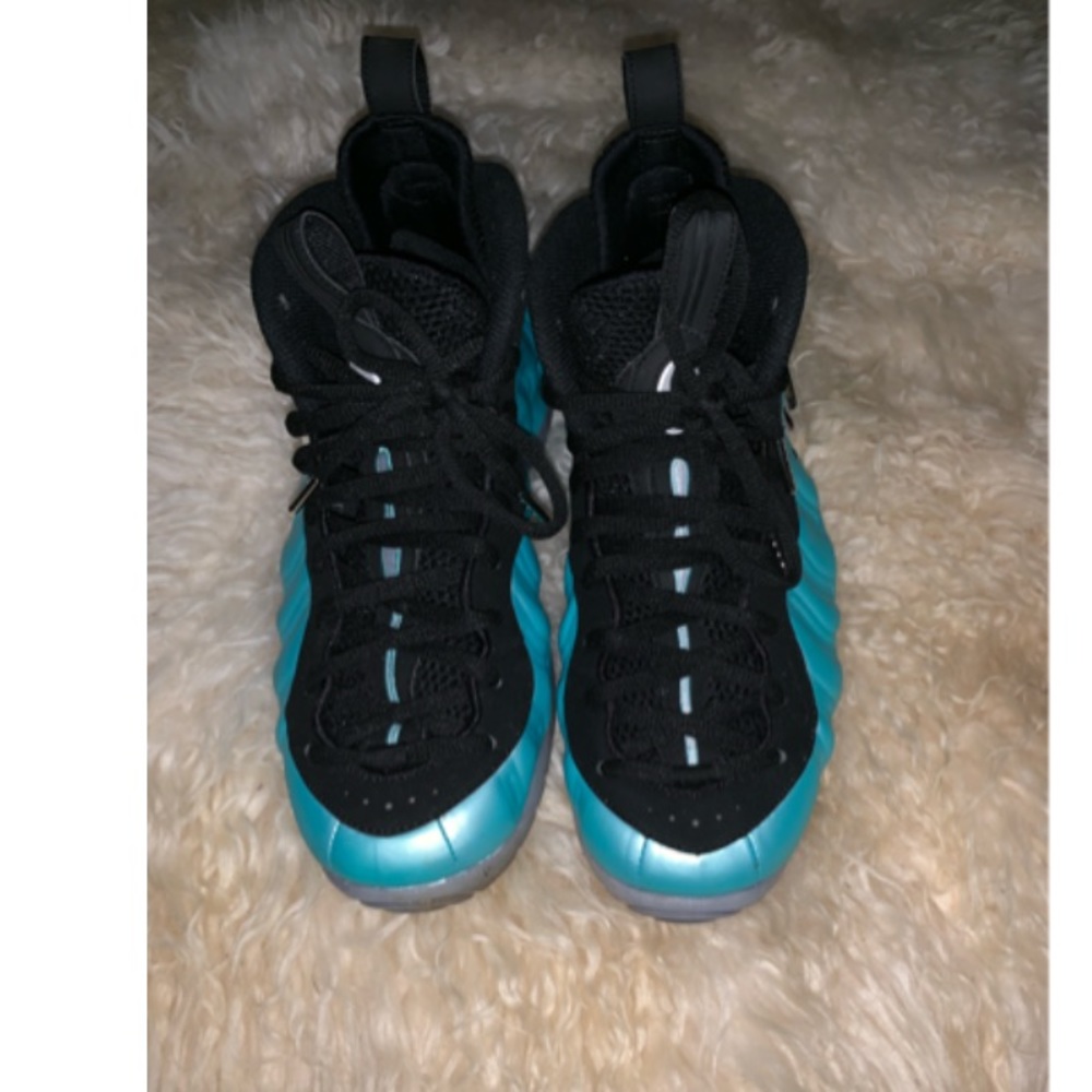 Aqua Blue Nike Air Foamposites - Picture 4 of 8